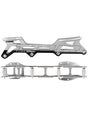 Tour Fuse Split HiLo Roller Hockey Chassis